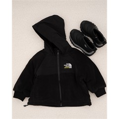 کاپشن مشکی North face کد 7409 پسرانه