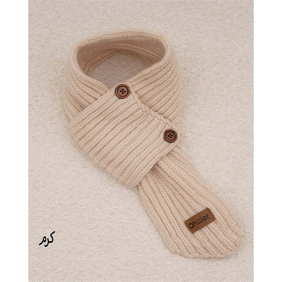 شال گردن بافت ساده