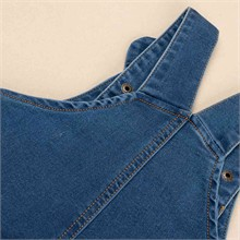 شلوار پیشبندی جین طرح خرگوش کد 2309