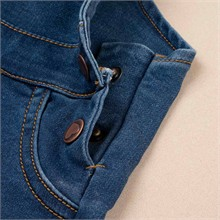 شلوار پیشبندی جین طرح خرگوش کد 2309