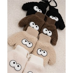 دستکش بافت طرح چشمک