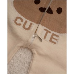 سرهمی بی جوراب بافت طرح تدی کد 7473