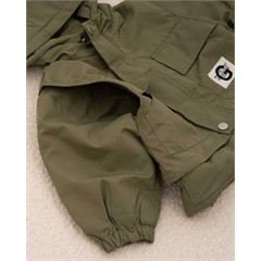 کاپشن طرح ژیله سبز هدفون کد 7482