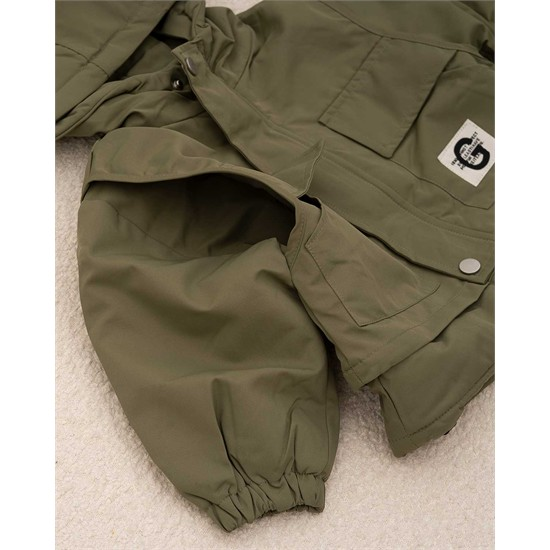 کاپشن طرح ژیله سبز هدفون کد 7482