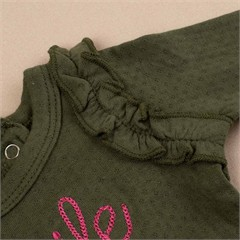 ست چهار تکه بادی+شلوار+جوراب+تل سر کد 2291