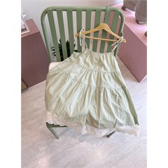 سارافن بندی سبز دخترانه