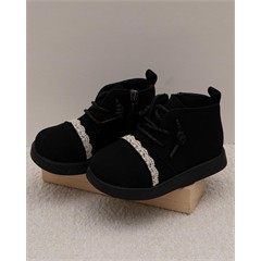 نیم بوت داخل خز طرح گیپور کد 5703