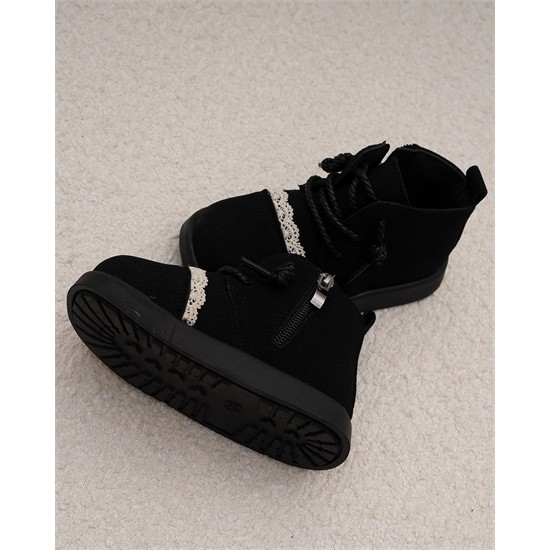 نیم بوت داخل خز طرح گیپور کد 5703