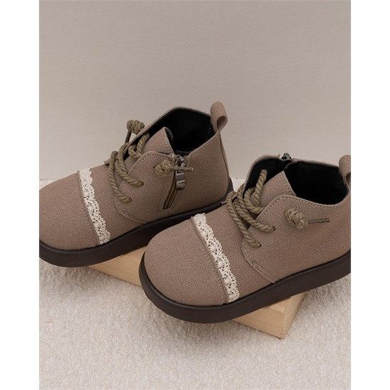 نیم بوت داخل خز طرح گیپور کد 5703