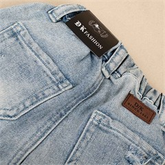 شلوار جین پر زاپ یخی کد 2957