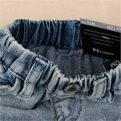 شلوار جین پر زاپ یخی کد 2957