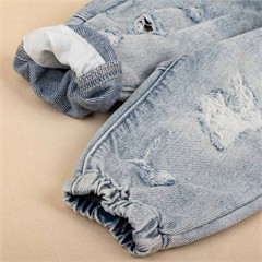 شلوار جین پر زاپ یخی کد 2957