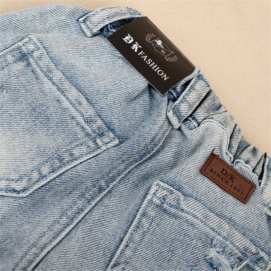 شلوار جین پر زاپ یخی کد 2957