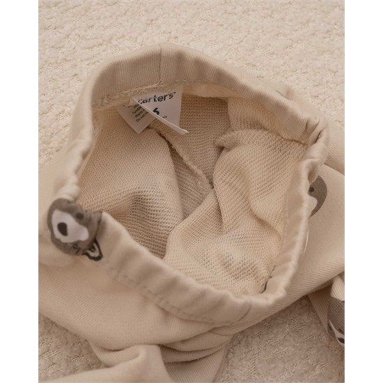 ست سه تکه کد 7509 سویشرت، شلوار و بادی طرح کیوت