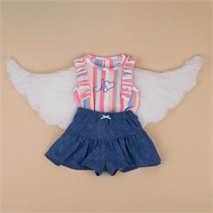 ست تاپ شلوارک کد 3725