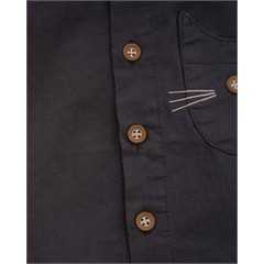 پیراهن کتان طرح پیشی کد 7468