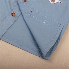 شومیز آبی کد 3537
