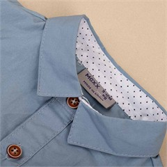 شومیز آبی کد 3537