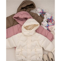 ست کاپشن و عروسک خرگوشی کد 7351 دخترانه