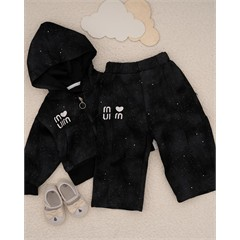 ست سویشرت و شلوار اکلیلی شاینی کد 7477