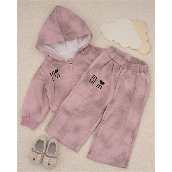 ست سویشرت و شلوار اکلیلی شاینی کد 7477