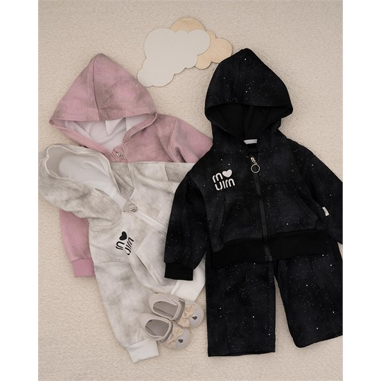 ست سویشرت و شلوار اکلیلی شاینی کد 7477