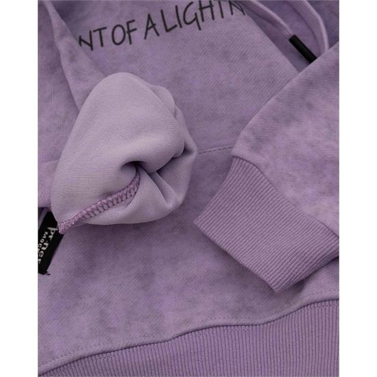 هودي بنفش طرح ابر و بادي