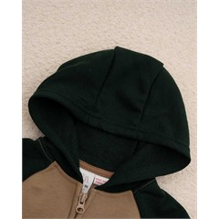 ست سویشرت و شلوار داخل کرک نسکافه ای میکی کد 7490