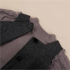 ست سه تکه کد 6083 جلیقه + بلوز + دامن