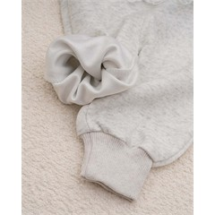 ست سه تکه کد 7444 سویشرت، شلوار و بلوز طرح پاپیون توری