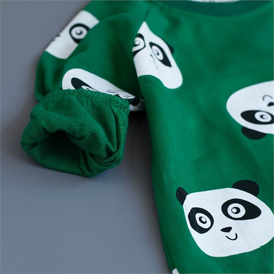 شلوار سبز طرح پاندا