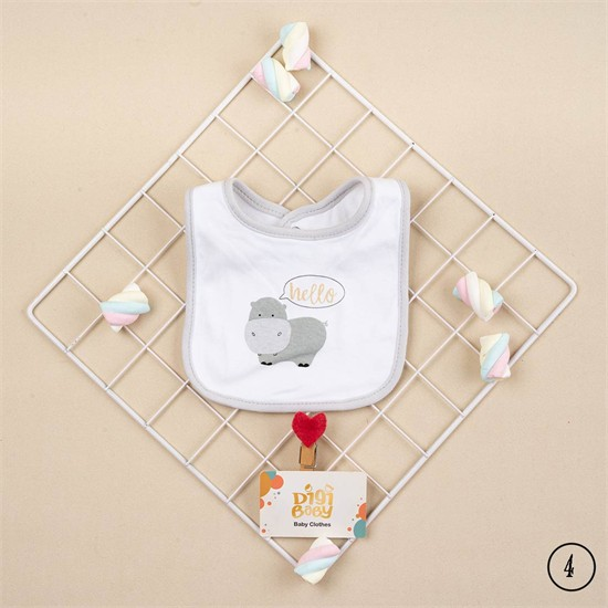 پیشبند روزمره نخی ارگانیک طرح جنگل کد 4003