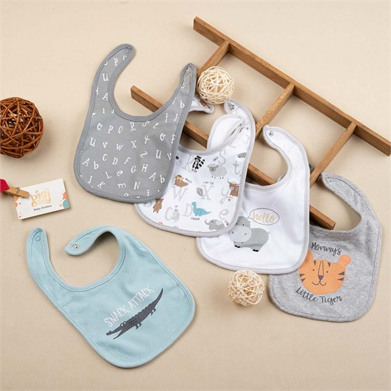 پیشبند روزمره نخی ارگانیک طرح جنگل کد 4003