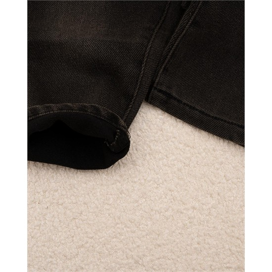 شلوار مام استايل جين لاينردار دودي خرگوش