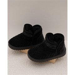 نیم بوت داخل خز طرح لوزی کد 5700