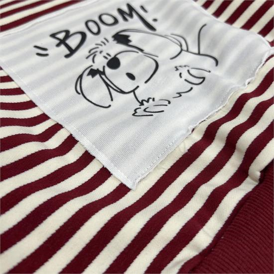 دورس داخل کرک راه راه قرمز Boom