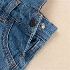شلوارک پیشبندی جین کد 2391