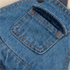 شلوارک پیشبندی جین کد 2391