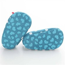 پاپوش آبی خال خال کد 5065