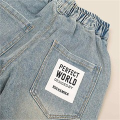 شلوار مام فیت جین کد 7036