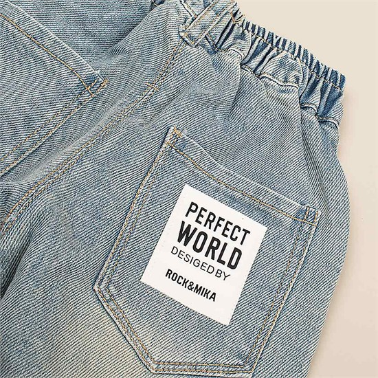 شلوار مام فیت جین کد 7036