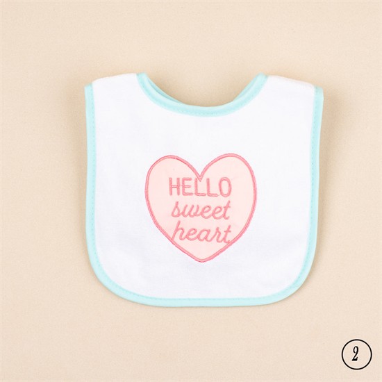 پيشبند روزمره حوله اي طرح قلب و گل