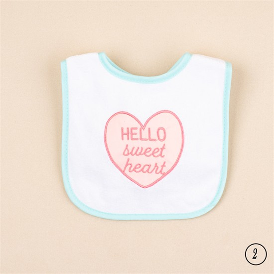 پیشبند روزمره حوله ای طرح قلب و گل کد 220