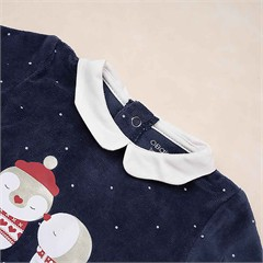 سرهمی جورابدار مخمل کد 7059