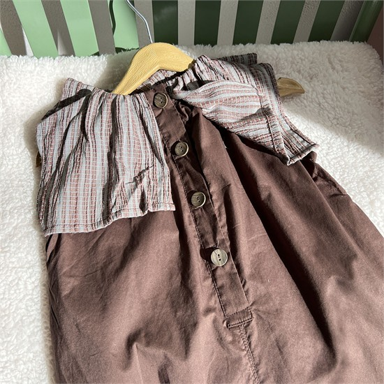 رامپر شلواری مجلسی یقه دار