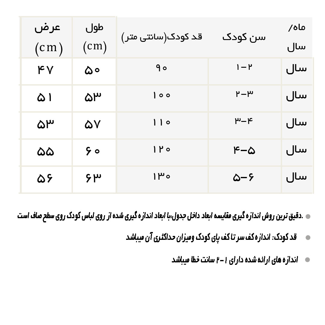 راهنمای سارافن بندی خال خال