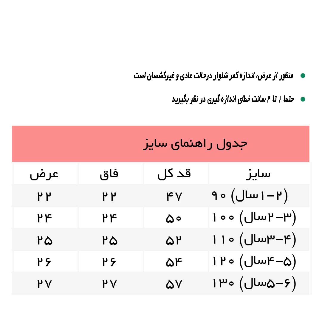راهنمای شلوار مام استايل جين لاينردار شتري