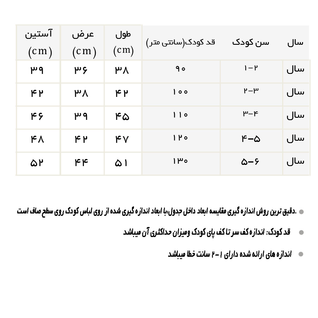 راهنمای دورس داخل کرک شیری طرح تدی رنگی
